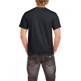   Rövid ujjú klasszikus szabású póló, Gildan GI5000, Black-2XL