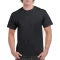 Rövid ujjú klasszikus szabású póló, Gildan GI5000, Black-4XL