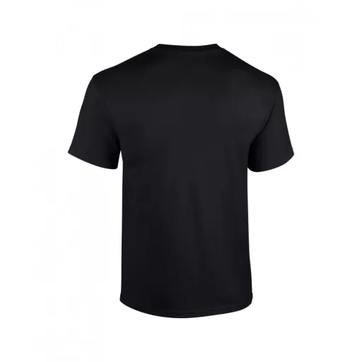 Rövid ujjú klasszikus szabású póló, Gildan GI5000, Black-4XL