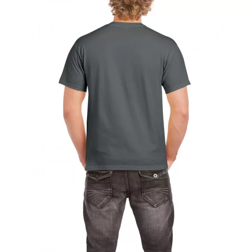 Rövid ujjú klasszikus szabású póló, Gildan GI5000, Charcoal-L