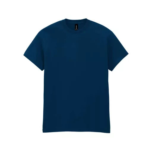 Rövid ujjú klasszikus szabású póló, Gildan GI5000, Navy-5XL