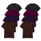 8 db-os, 4 színes csomagban Gildan kereknyakú póló, Black, Maroon, Blackberry, Dark Chocolate-3XL
