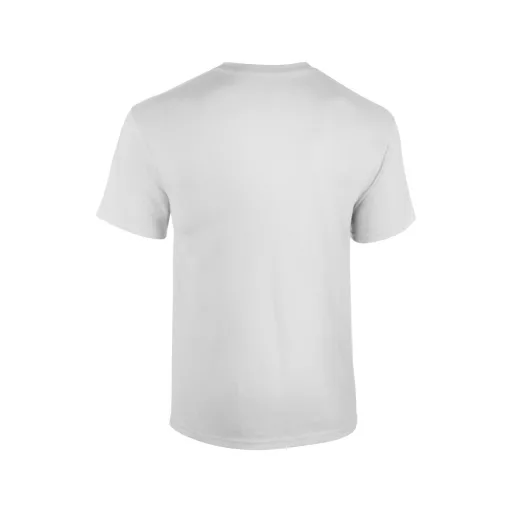 Rövid ujjú klasszikus szabású póló, Gildan GI5000, White-3XL