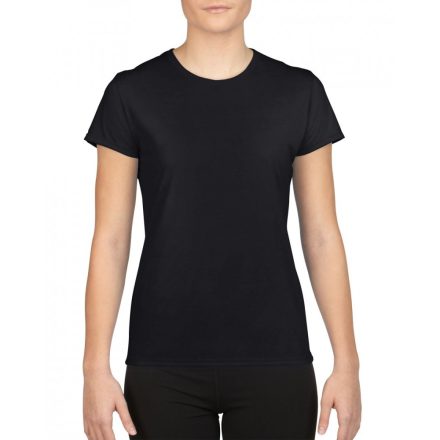Gildan Női sport póló, fekete
