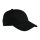 Valento TORONTO, 6 paneles pamut baseballsapka, Black-Adult