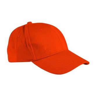   Valento TORONTO, 6 paneles pamut baseballsapka, Party Orange-Adult