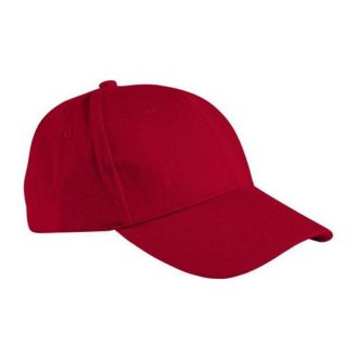   Valento TORONTO, 6 paneles pamut baseballsapka, Lotto Red-Adult