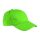 Valento TORONTO, 6 paneles pamut baseballsapka, Apple Green-Adult