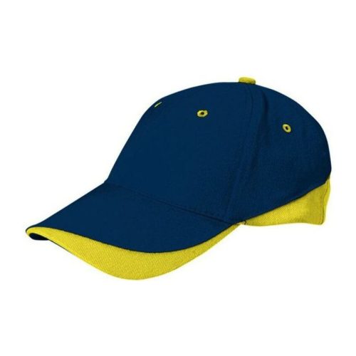 Valento TUXTON, kétszínű, 6 paneles pamut baseballsapka, Orion Navy Blue-Adult