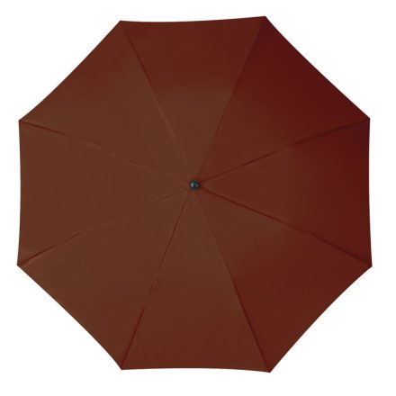 Összecsukható, teleszkópos esernyő, barna