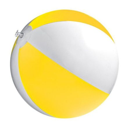 M-Collection Felfújható PVC strandlabda, Sárga