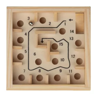 M-Collection Puzzle fa labirintus, Bézs