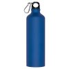 Nagy ivópalack karabinerrel, 800 ml, Kék