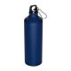 Nagy ivópalack karabinerrel, 800 ml, Sötétkék