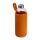 Üveg ivópalack neoprén tokban, 1000 ml, Narancssárga