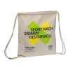 M-Collection pamut tornazsák 140g/m², Fehér