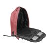M-Collection üzleti laptop hátizsák, Piros