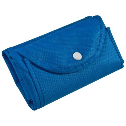 Összehajtható nem szőtt bevásárló táska, kék