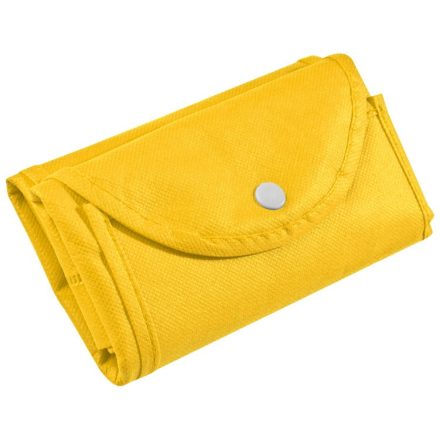 Összehajtható nem szőtt bevásárló táska, sárga