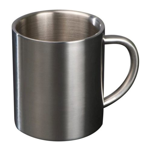 Rozsdamentes acél bögre 300 ml, szürke