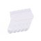 Mr.Pamut férfi köztes szárú zokni, 5 páras csomagban, fehér-39-42