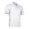 Valento ULISES, rövid ujjú, unisex galléros póló, White-M
