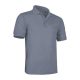 Valento ULISES, rövid ujjú, unisex galléros póló, Cement Grey-S