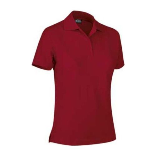 Valento VALLEY, galléros Női pamut piké póló, Lotto Red-XL