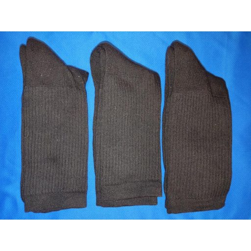 PRINCE unisex talpfrottíros sportzokni 3 páras csomagban, fekete 35-46