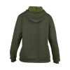 Női cipzáras kapucnis pulóver, Gildan GIL18700, Moss -L