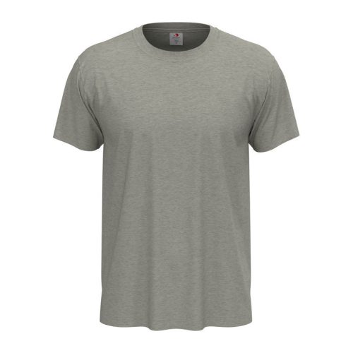 Stedman Classic, unisex rövid ujjú környakas póló, Grey Heather-S