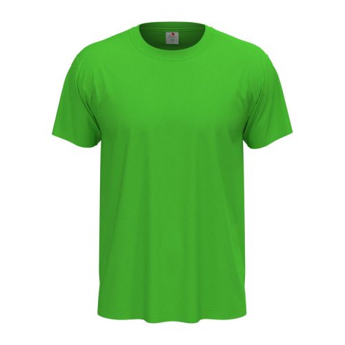 Stedman Classic, unisex rövid ujjú környakas póló, Kiwi Green-S