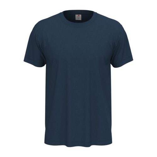 Stedman Classic, unisex rövid ujjú környakas póló, Navy Blue-S
