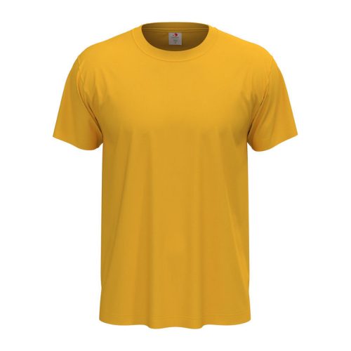 Stedman Classic, unisex rövid ujjú környakas póló, Sunflower Yellow-L