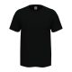 Stedman Comfort, körkötött rövid ujjú férfi póló, Black Opal-S