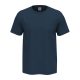 Stedman Comfort, körkötött rövid ujjú férfi póló, Navy Blue-3XL