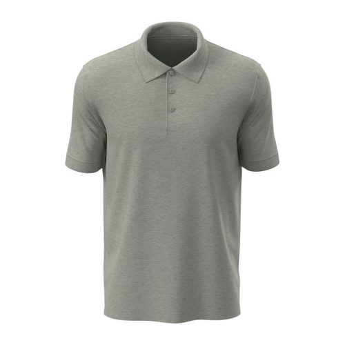Stedman Lux klasszikus fazonú férfi galléros póló, Grey Heather-S