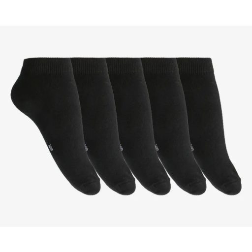 Mr.Pamut Női titok zokni  fekete színben, 5 páras csomagban, 35-38