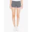 AA7301 Női pamut short, futónadrág American Apparel, Ashpalt/Fuxia-L