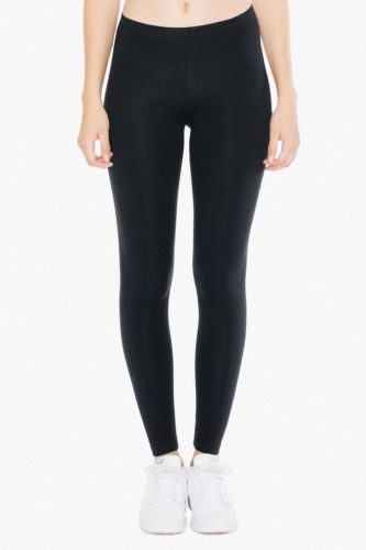 AA8328 Női spandex leggigs American Apparel, Black-L