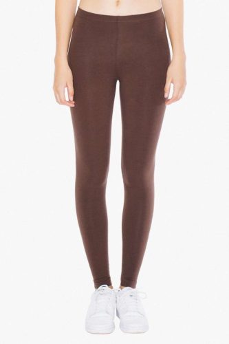 AA8328 Női spandex leggigs American Apparel, Brown-S