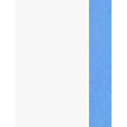 AABB453 3/4 ujjú kétszínű unisex póló American Apparel, White/Heather Lake Blue-XL