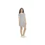 AARSABB3274 Női rövid ujjú pólóruha American Apparel, Heather Grey-XS