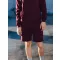AARSAMT4239 vastag edző rövidnadrág American Apparel, Peppered Cranberry-S