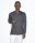 AARSATR436 unisexhosszú ujjú kapucnis póló American Apparel, Athletic Grey-XL