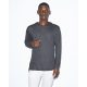 AARSATR436 unisexhosszú ujjú kapucnis póló American Apparel, Athletic Grey-XL
