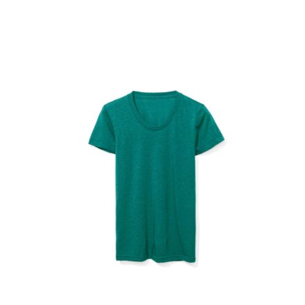 AATR301 Női tri-blend rövid ujjú póló American Apparel, Tri-Evergreen-S