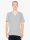 AATR461 V-nyakú unisex tri-blend rövid ujjú póló American Apparel, Athletic Grey-M