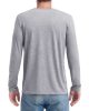 AN6740 környakas unisex hosszú ujjú póló Anvil, Heather Grey-M