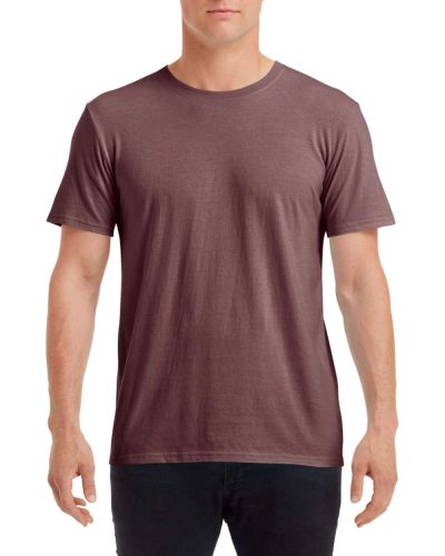AN6750 tri-blend férfi póló Anvil, Heather Aubergine-S